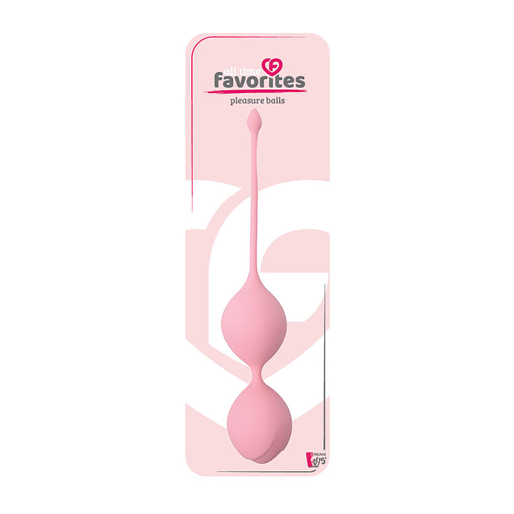 See You In Bloom Duo Love Balls Pink Silicone Kegel