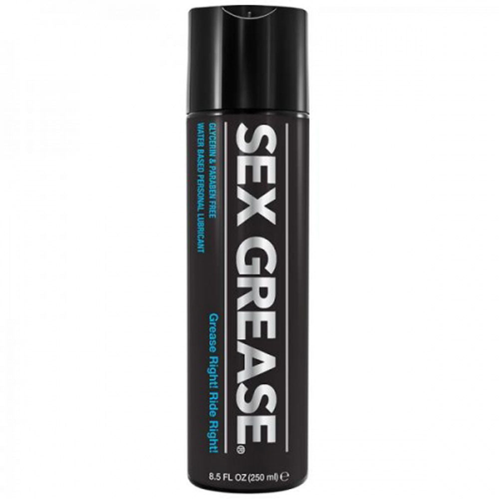 Sex Grease Water Based Personal Lubricant 8.5 Ounce Bottle