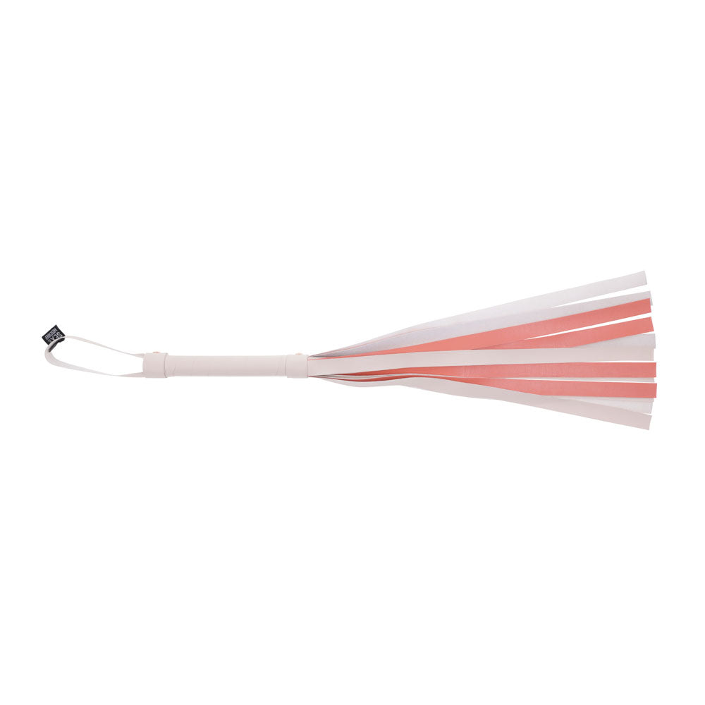 Sex & Mischief Peaches n CreaMe Stripe Flogger 80 cm - Peach Whip