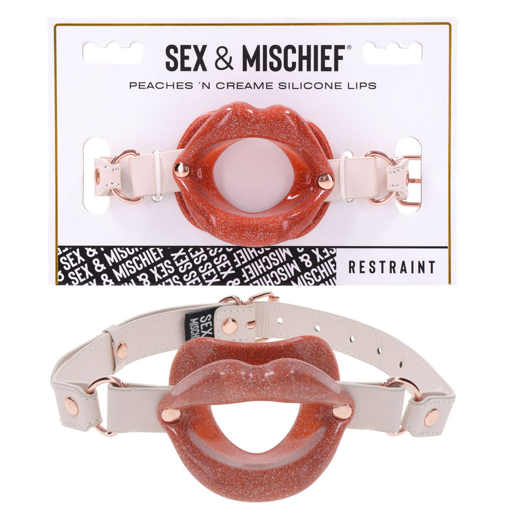 Sex and Mischief Peaches n CreaMe Silicone Lips