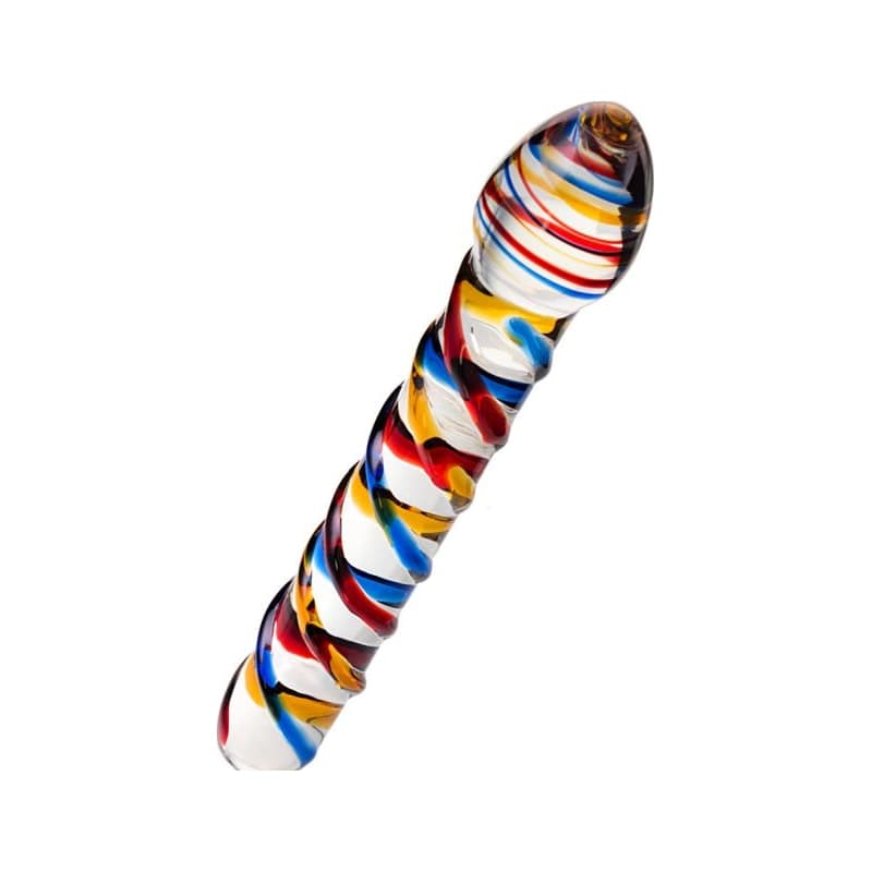 Sexus Glass Dildo Tropicana 19.5 Centimeters