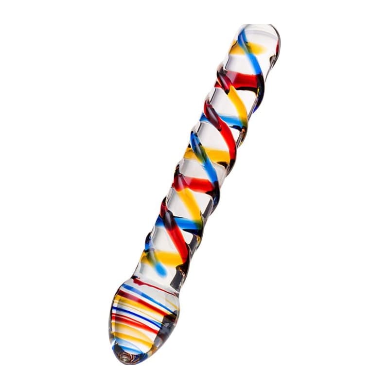 Sexus Glass Dildo Tropicana 19.5 Centimeters