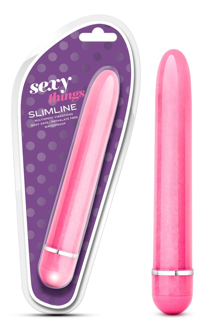 Sexy Things Slimline Vibe Pink 7 Inch Vibrator