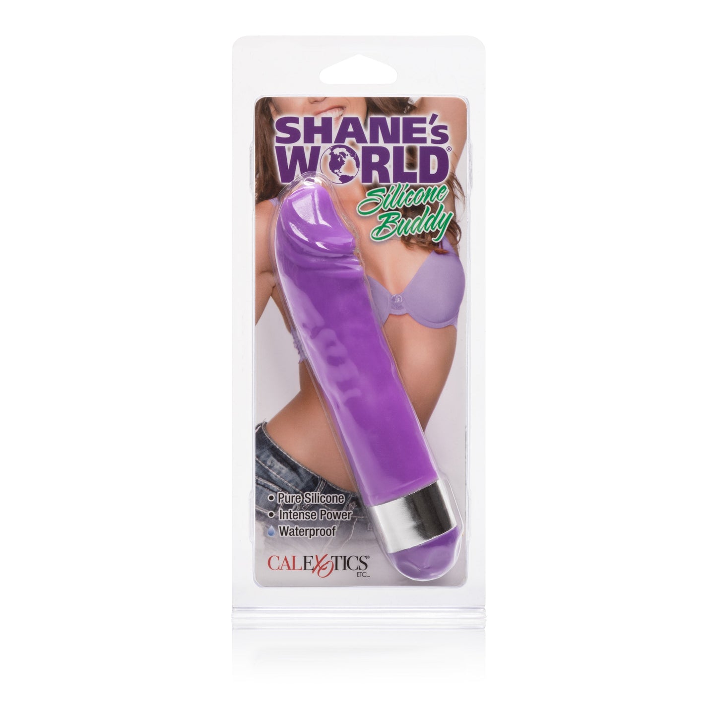 Shanes World Silicone Buddy Purple Discreet Adult Vibrator