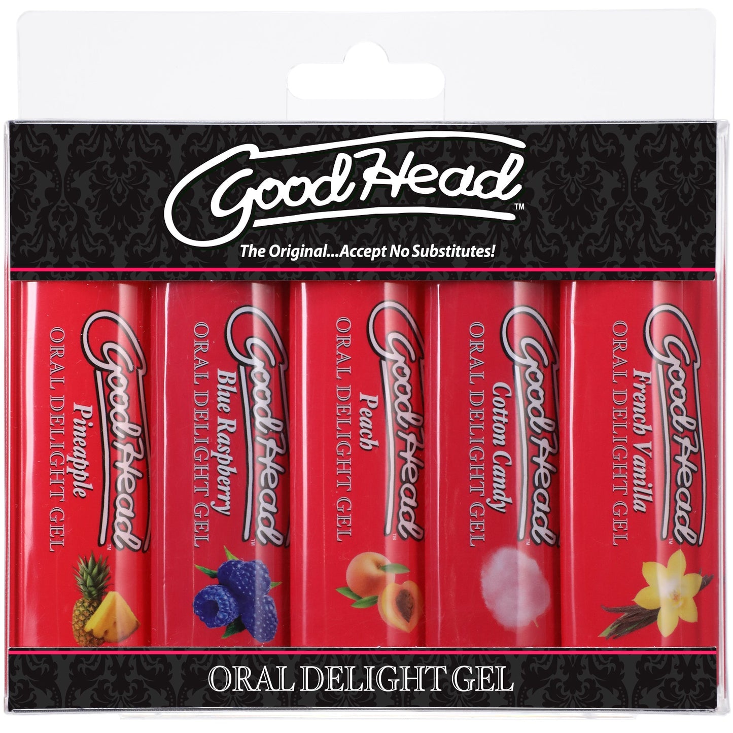 GoodHead Oral Delight Gel 5 Pack – Lubricant Gel
