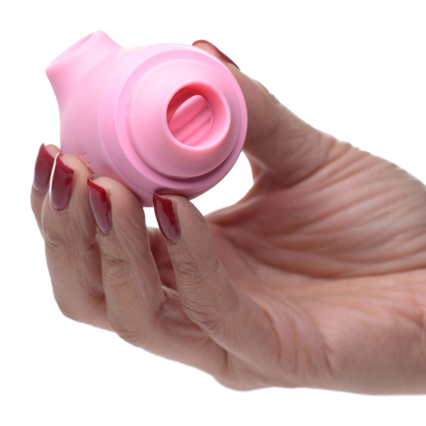Shegasm Kitty Licker Triple Clit Stimulator Pink Vibrator