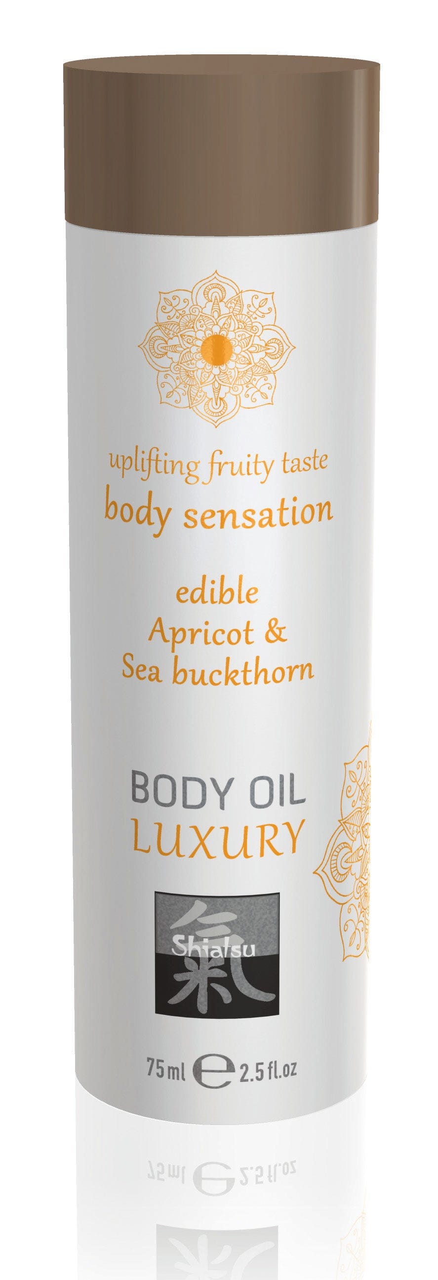 Shiatsu Luxury Edible Body Oil with Apricot and Sea Buckthorn