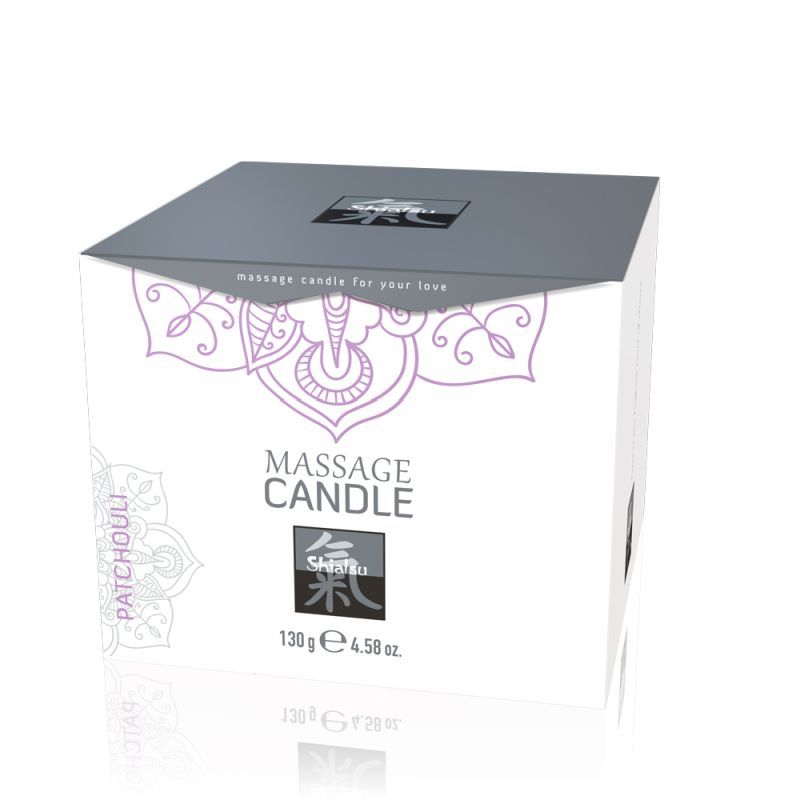 Shiatsu Massage Candle with Patchouli Scent