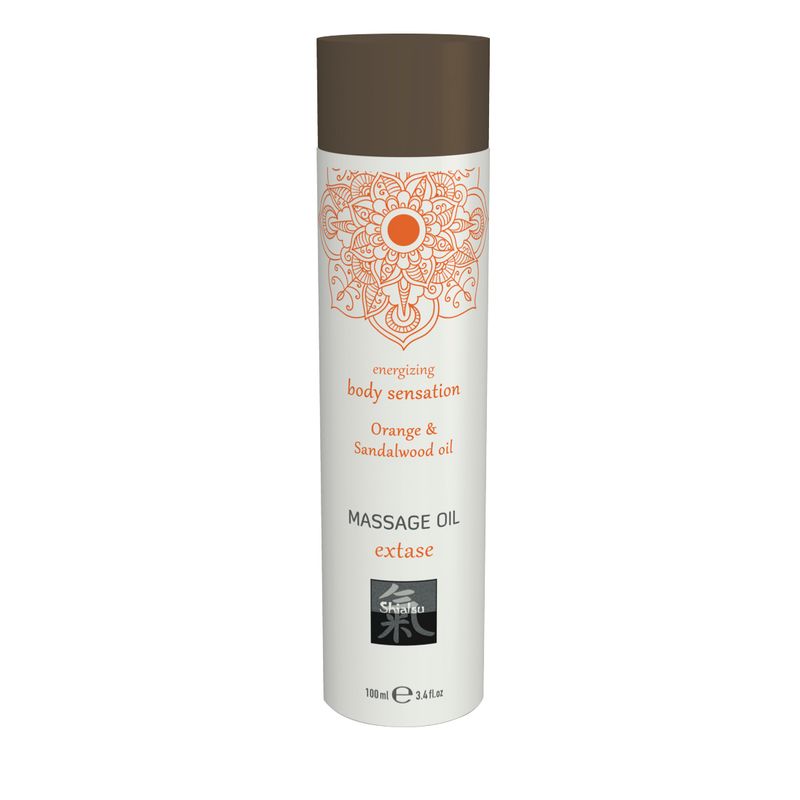 Shiatsu Massage Oil Extase Orange And Sandalwood 100ml