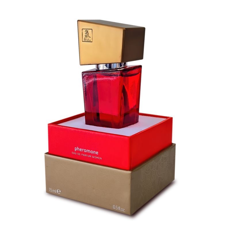 Shiatsu Pheromone Fragrance for Women Red 15ml