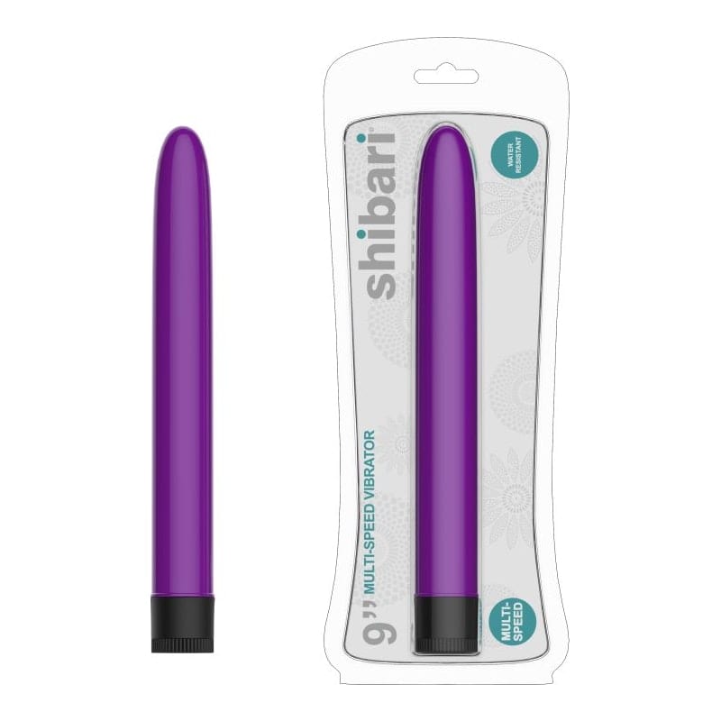 Shibari Multi Speed Vibrator 9 Inch Purple