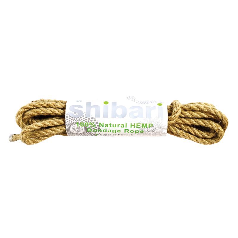 Shibari Rope 100 Percent Natural Hemp 5 Meter Length