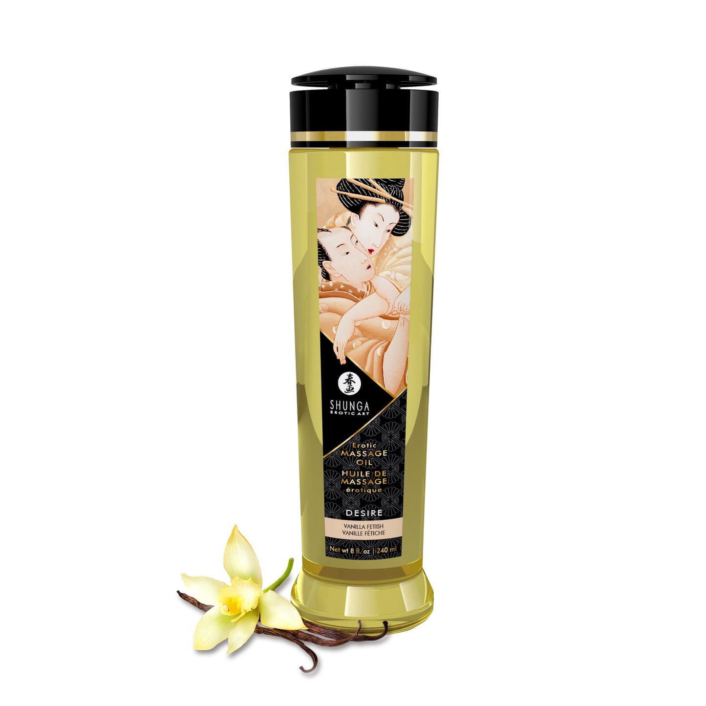 Shunga Desire Vanilla (8 Fl Oz) – Natural Massage Oil
