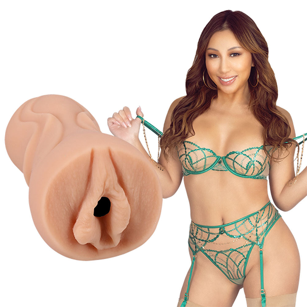 Nicole Doshi Signature Stroker – Handcrafted Ultraskyn Tight Textured Stroker
