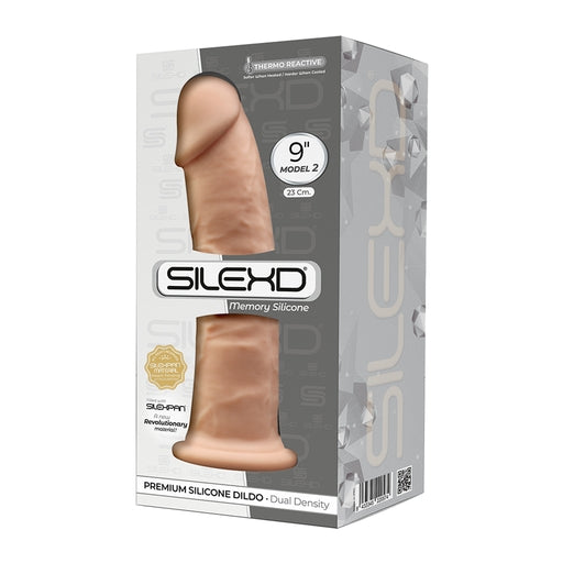 Silexd 9 Inch Model 2 Flesh - Realistic Dildo