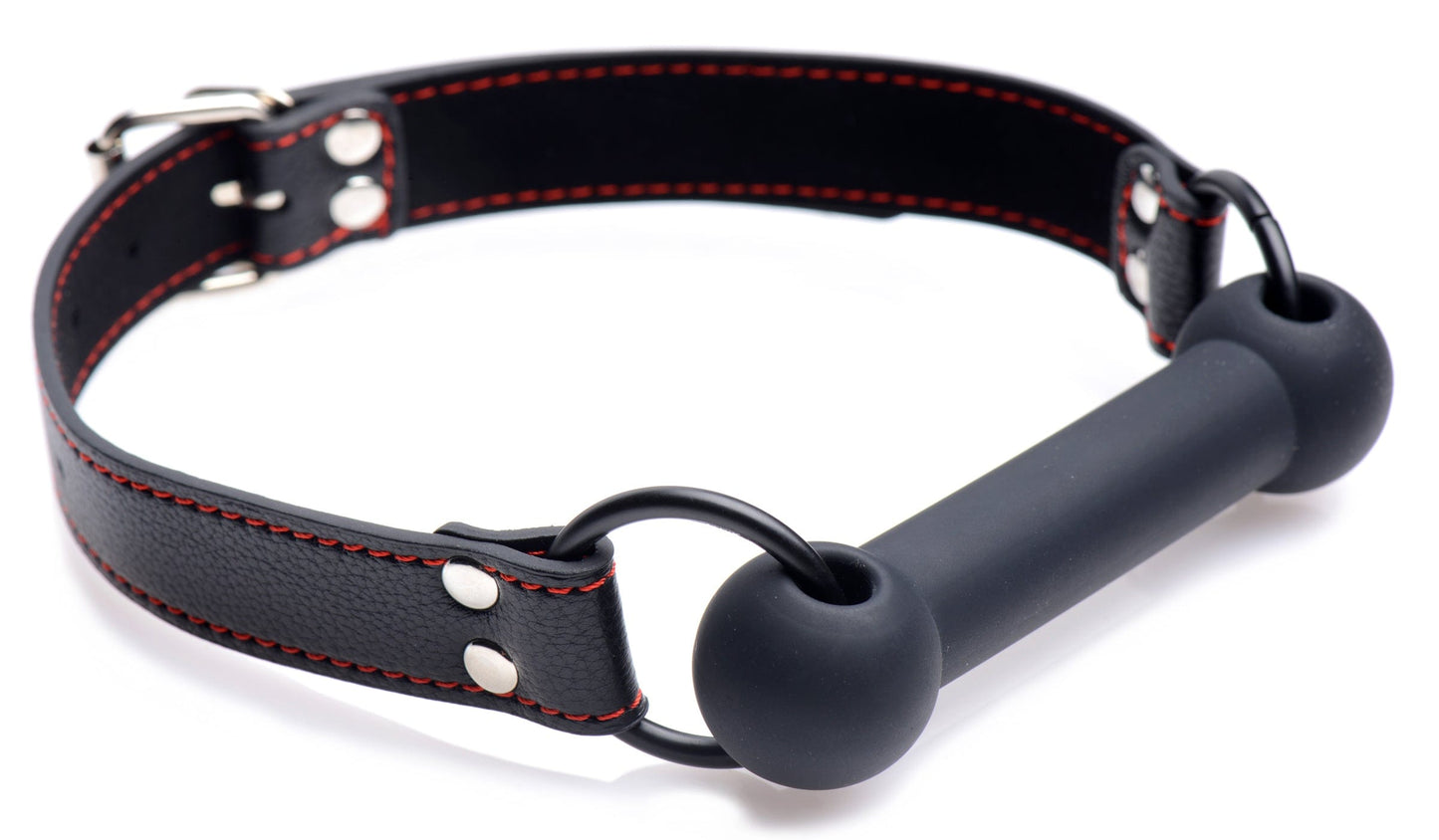 Silicone Bit Gag with Adjustable Strap