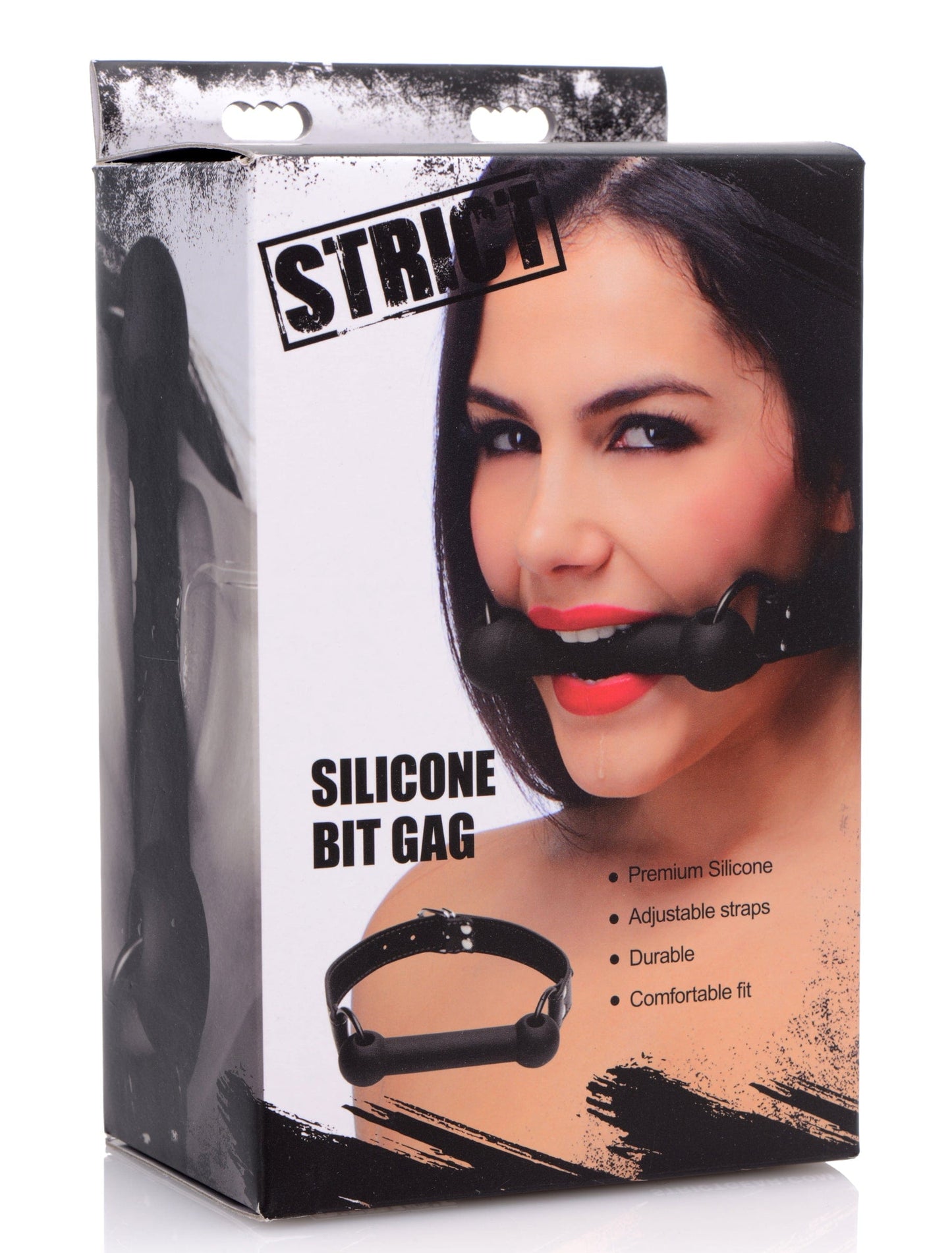 Silicone Bit Gag with Adjustable Strap
