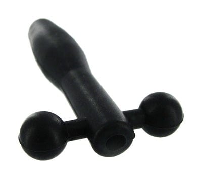 Silicone Cum Thru Barbell Penis Plug for Urethral Play