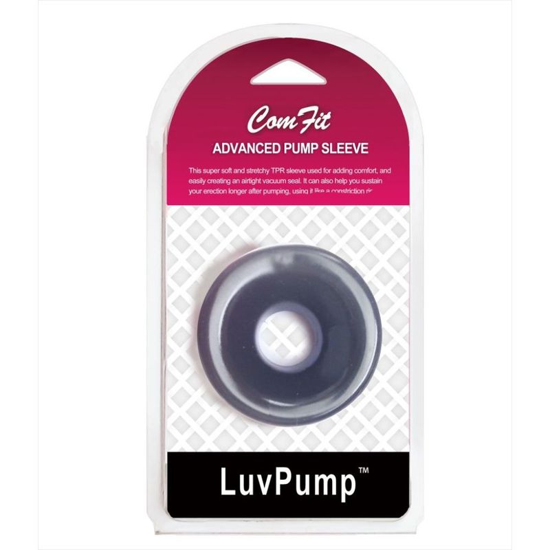 Silicone Donut Cushion Black for Pump Cylinder 2.15 Inch to 2.5 Inch Diameter