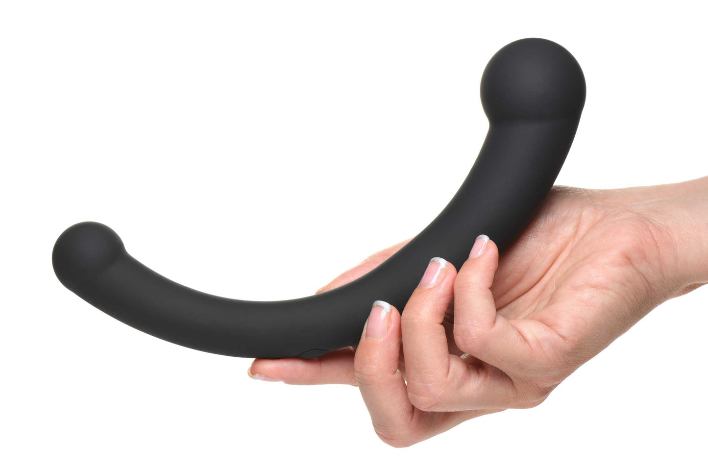 Silicone Dual Ended Vibrating Dildo for G-Spot and P-Spot Play