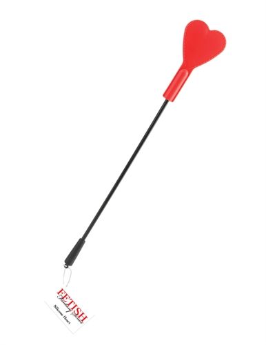 Silicone Heart Flapper for Fetish and Bondage Play