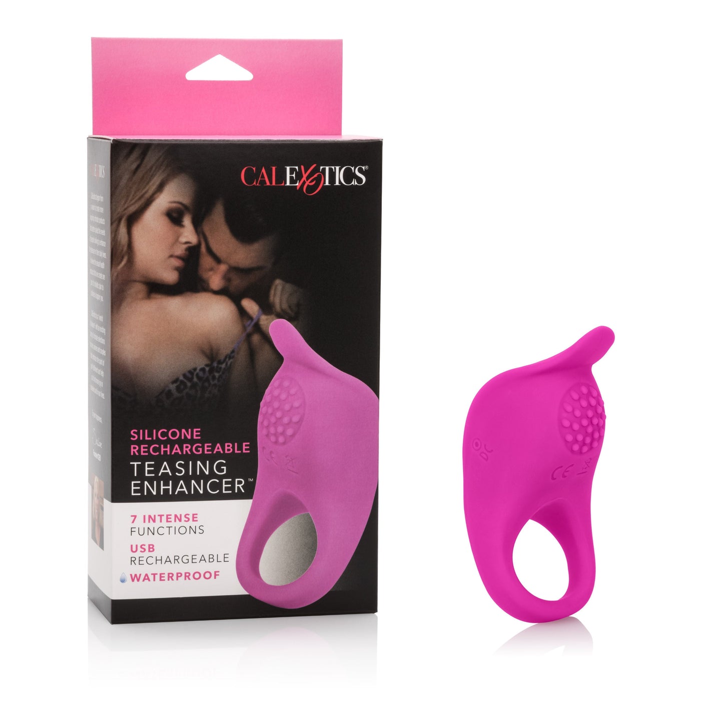 Silicone Vibrating Teasing Enhancer Ring