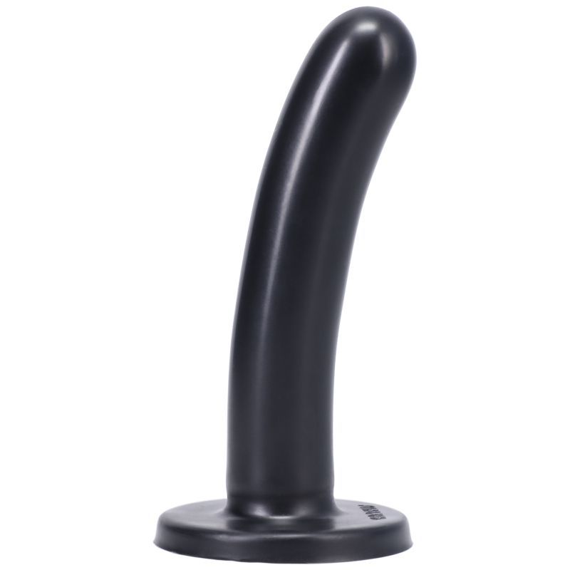 Silk Dildo Medium Onyx - Safe Silicone