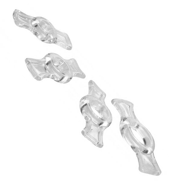 Size Matters Endurance Set With Four Stretchable Sizes – Penis Ring Set