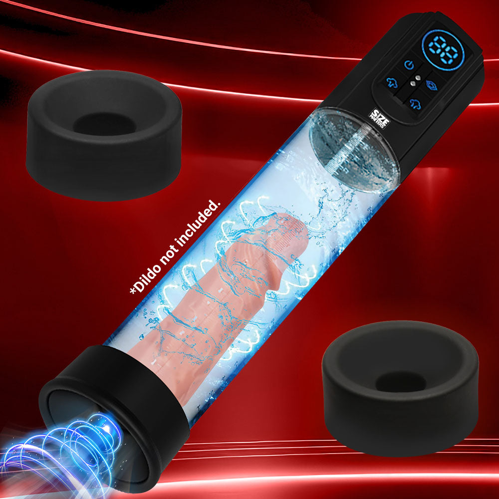 Size Matters Sucking Submersible Penis Pump 7.75" x 2.6"