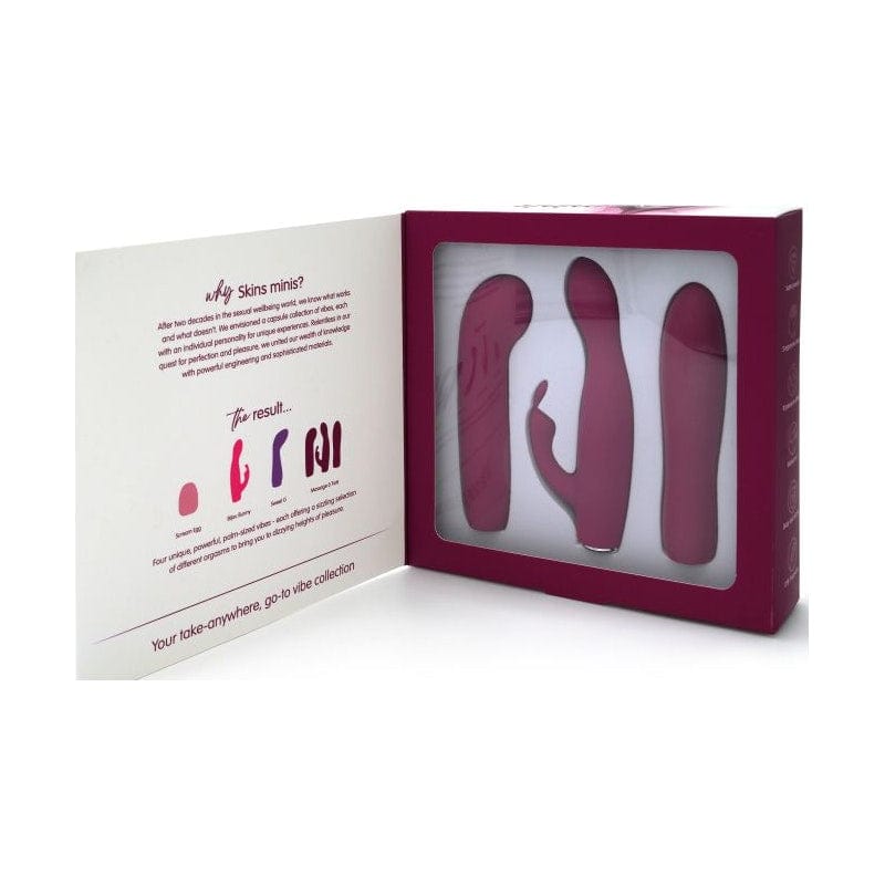 Skins Minis - Massage A Trois Pleasure Set with 3 Covers