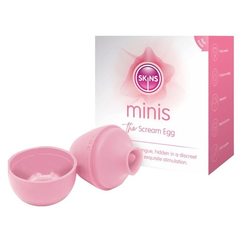 Skins Minis - The Scream Egg Compact Vibrating Toy