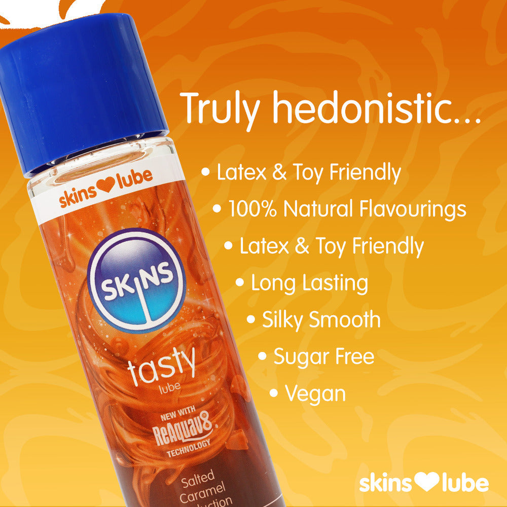 Skins Salted Caramel Waterbased Seduction Lubricant 130ml
