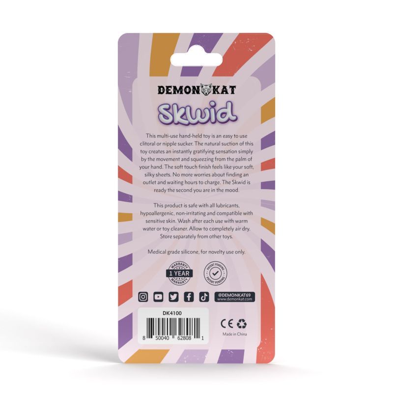 Skwid Multi-Use Clitoral Stroker and Nipple Sucker