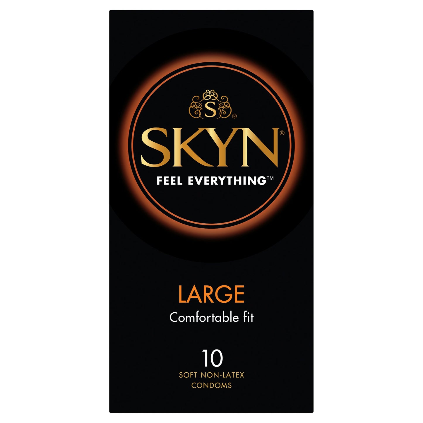 Skyn Large – Extra Comfort Polyisoprene Condoms 56mm 10 Pack
