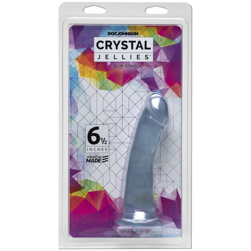 Slim Dong 6.5 in Clear - Realistic Phallic Pleasure Toy