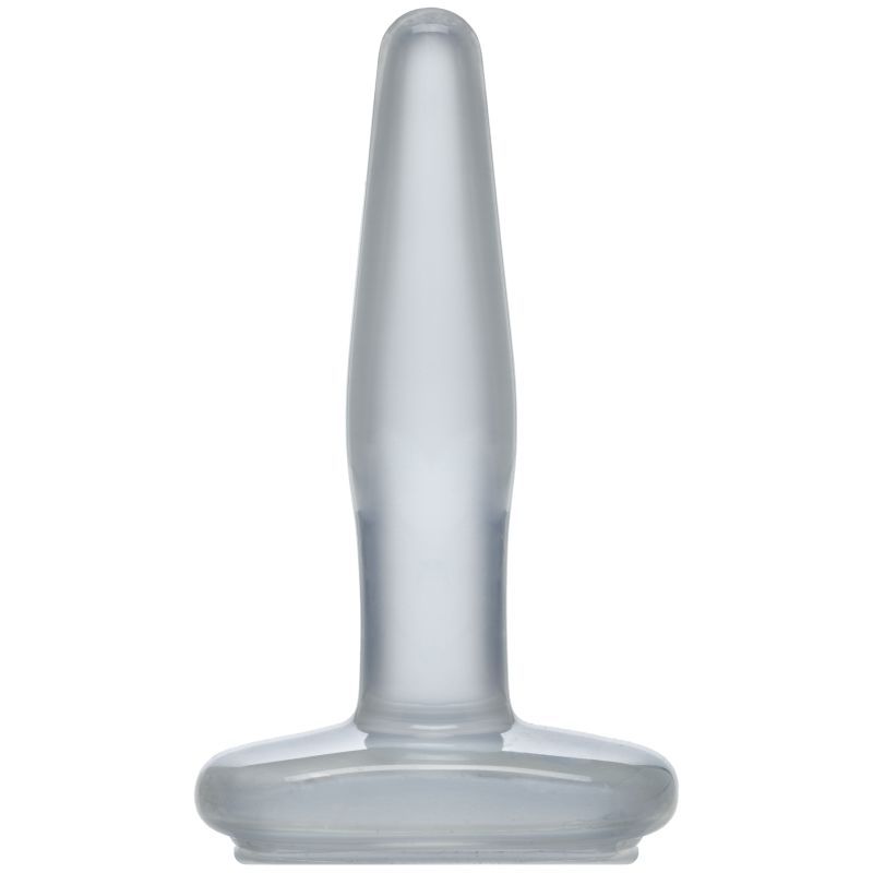 Small Butt Plug Clear 4 Inch Beginner Friendly Toy