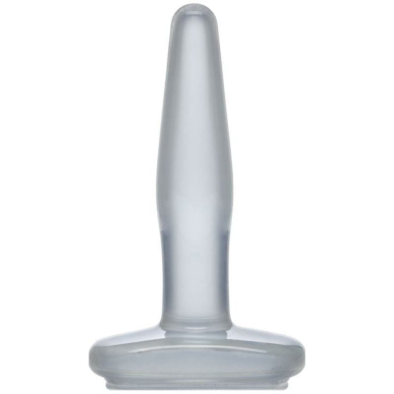 Small Butt Plug Clear 4 Inch Beginner Friendly Toy