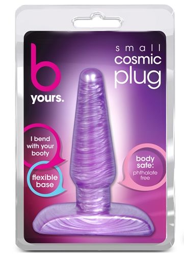 Small Cosmic Plug (Purple) – Soft Comfortable Anal Plug