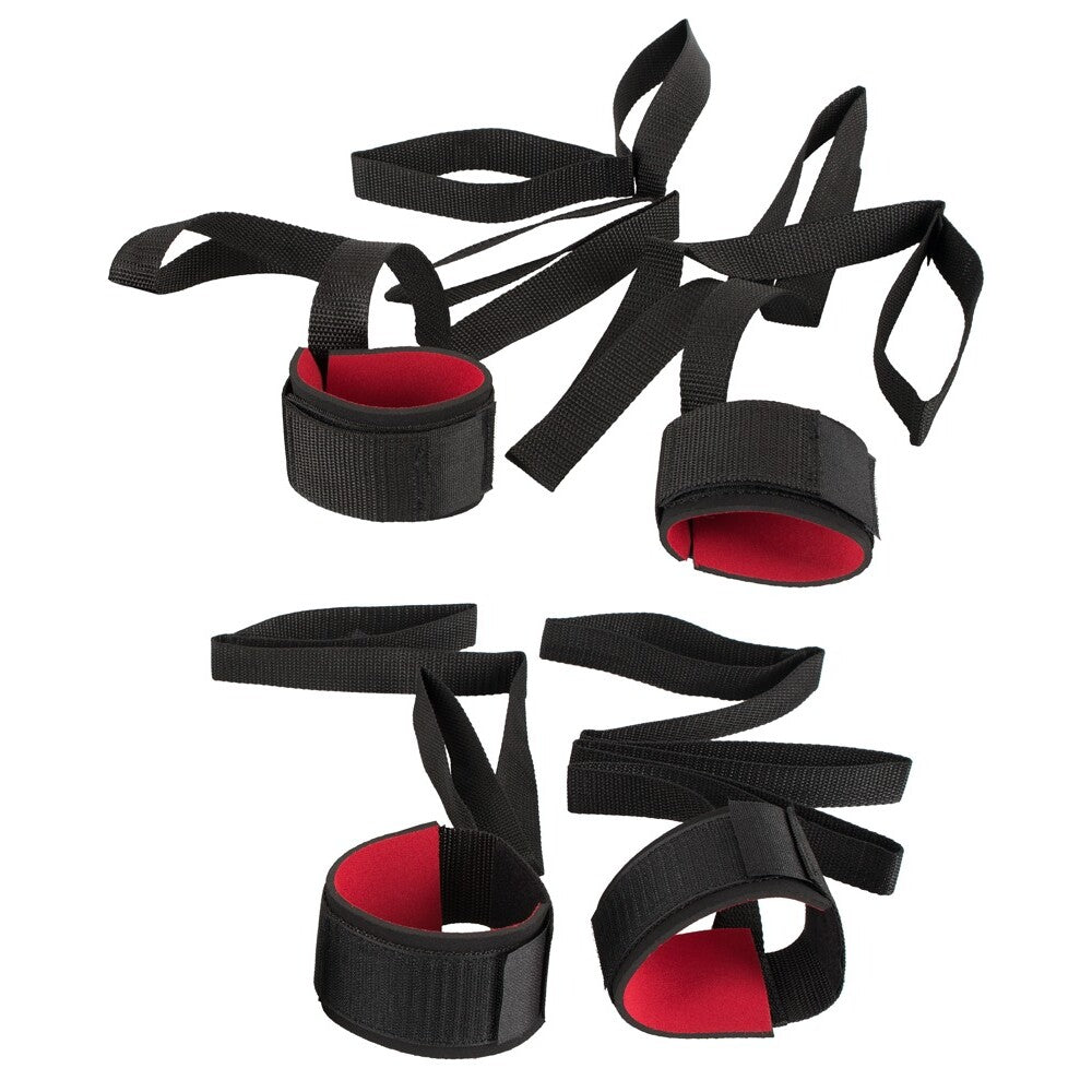 Soft Bondage Kit (Black) – Sleek and Comfortable Bondage Accessories