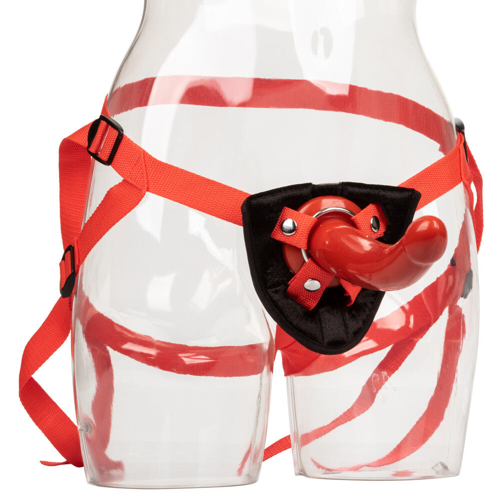 Sophias Red Rider (Red) Strap-On Dildo – Universal Harness Dildo