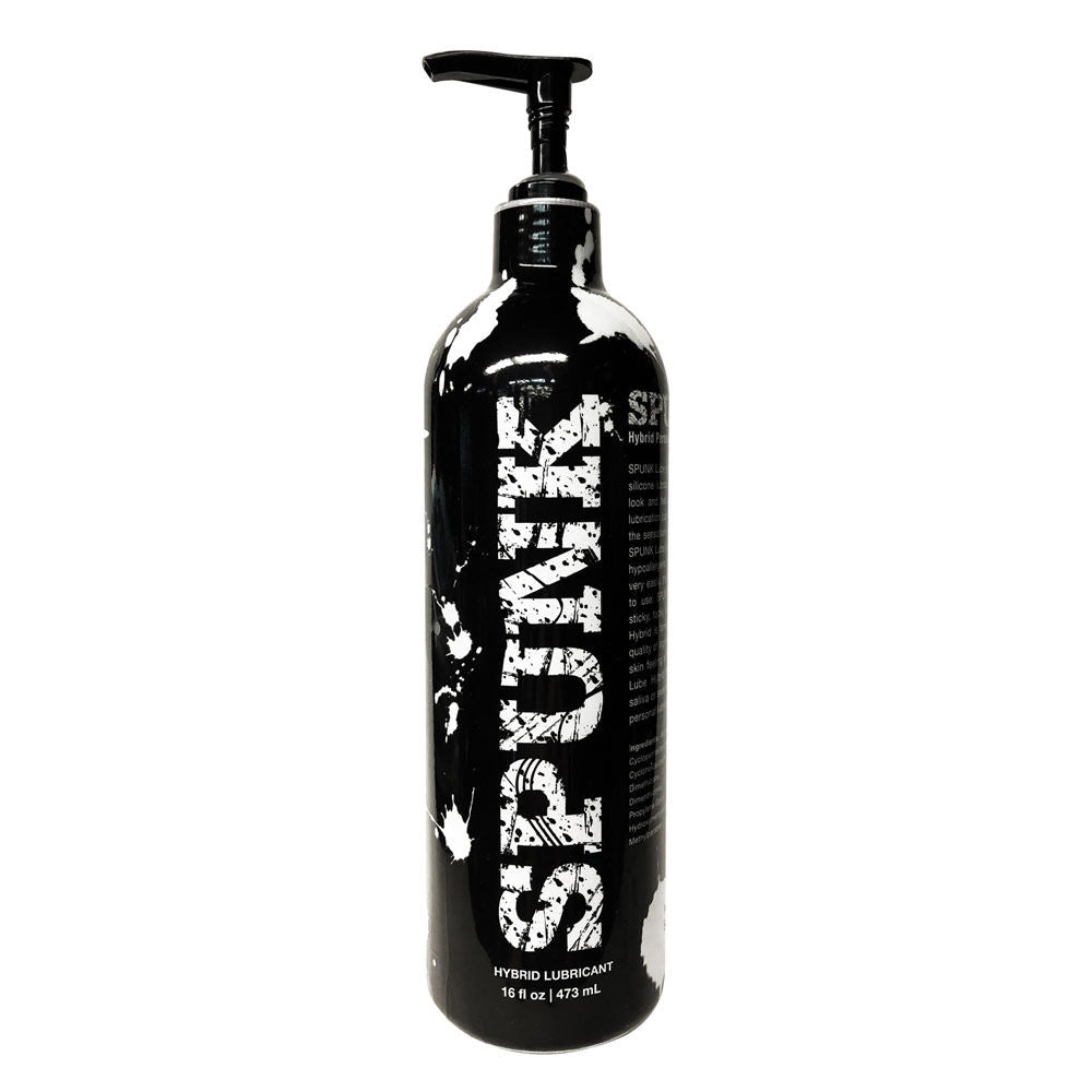 Spunk Hybrid Water Silicone Personal Lubricant Pump 16 Oz