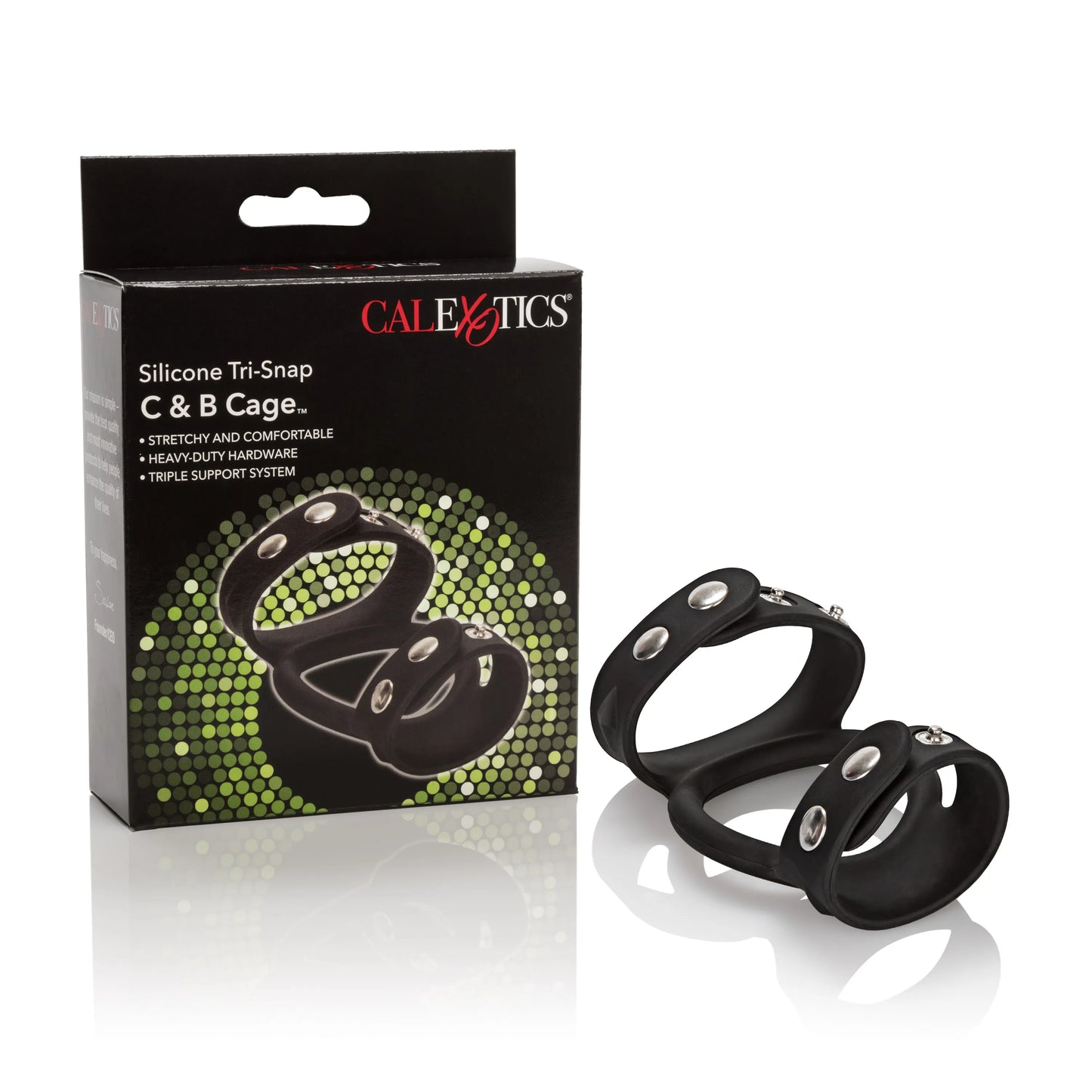 Silicone Tri-Snap C & B Cage – Adjustable Soft Silicone Cage