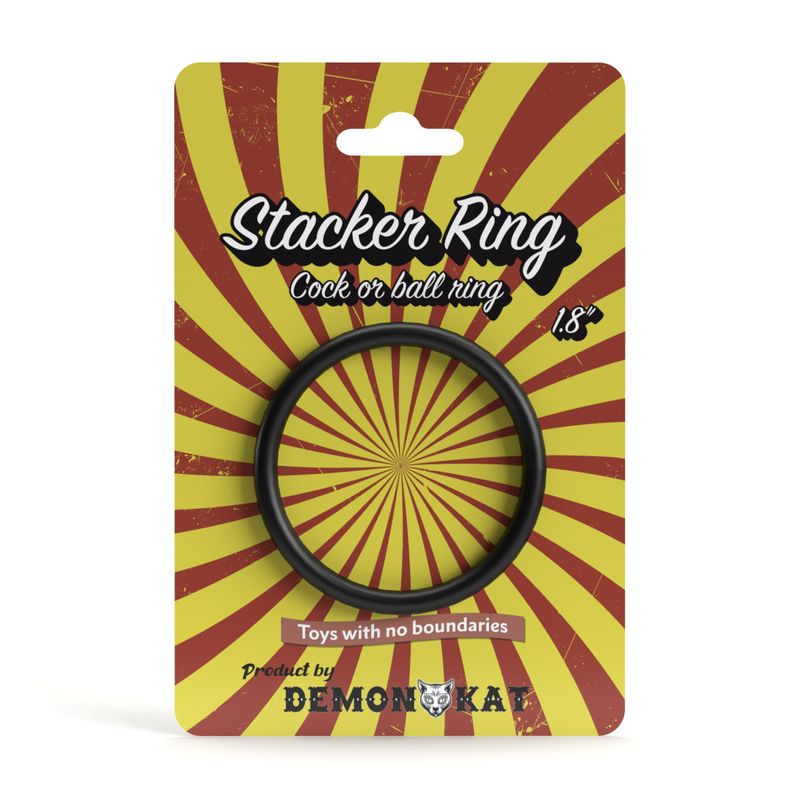 Stacker Ring 1.8 Inch 45mm Silver