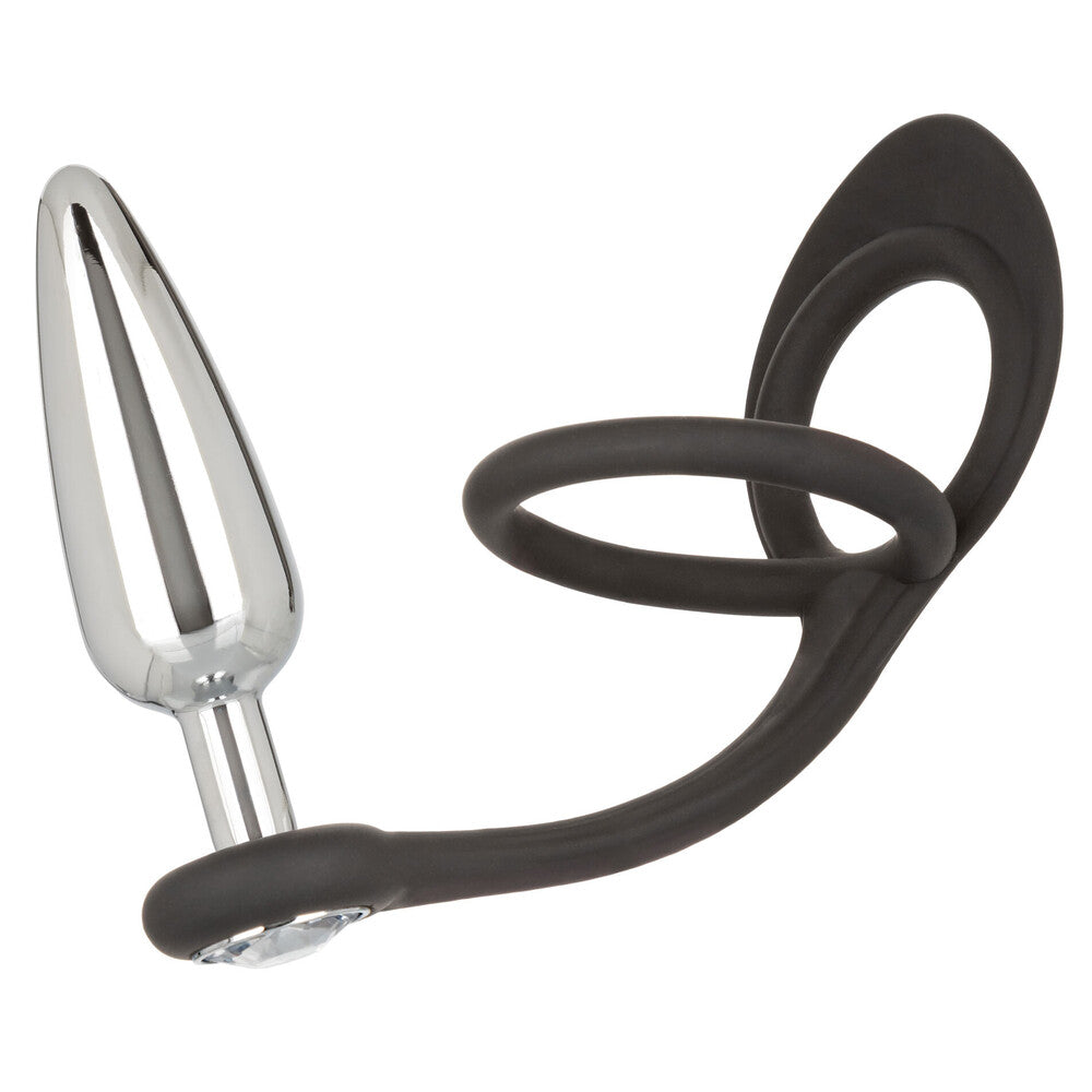 Star Fucker Anal Plug And Adjustable Silicone Cock Ring