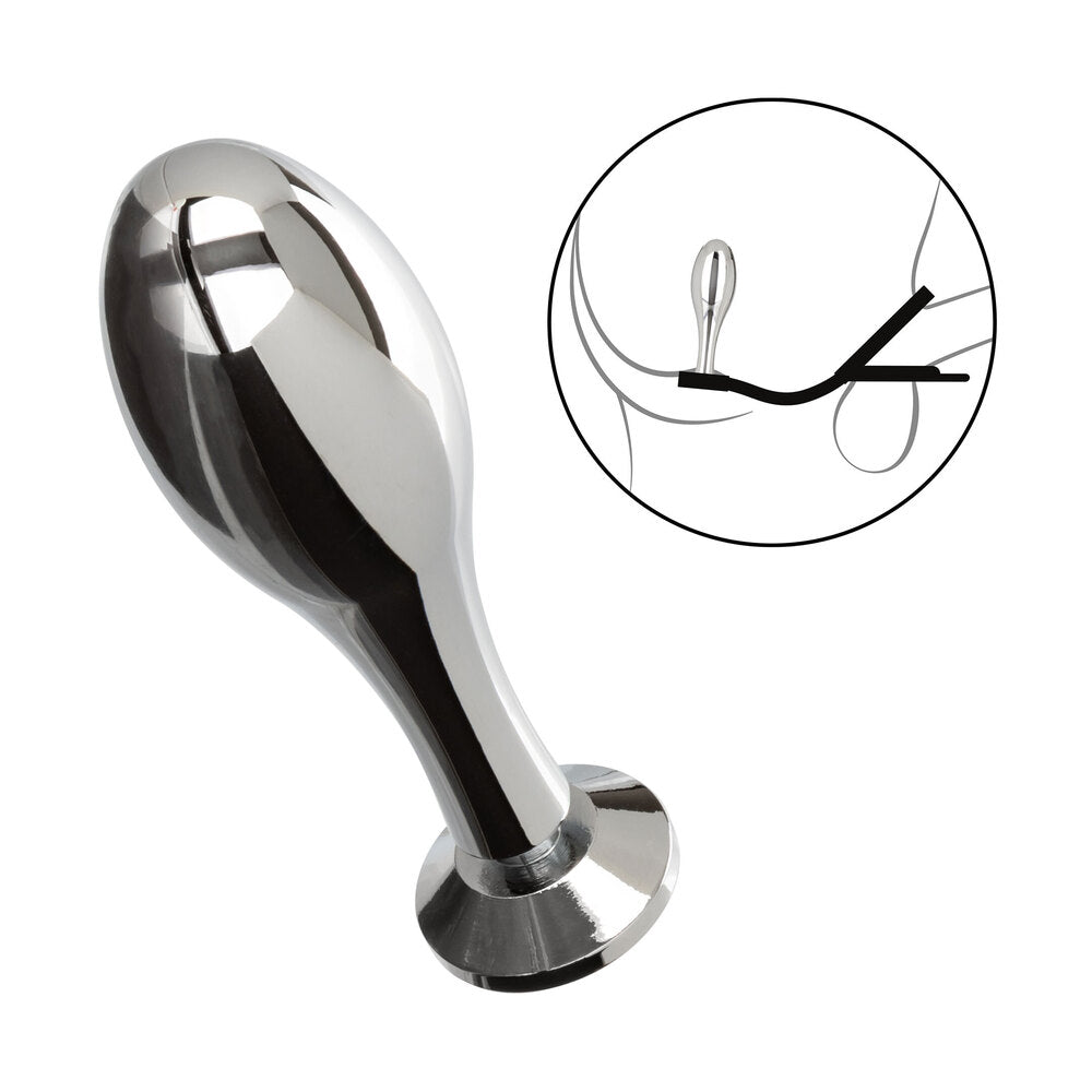 Star Fucker Teardrop Plug And Cockring – Silicone And Metal Dual Enhancer Plug And Cockring