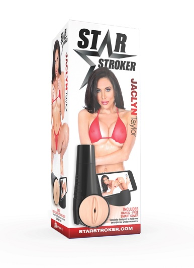 Star Stroker Jaclyn Taylor Pussy Stroker with Hands-Free Smart Cover and Real Feel Texture