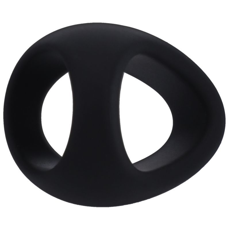 Stirrup Silicone Cock Ring (Onyx) – Silicone Cock Ring