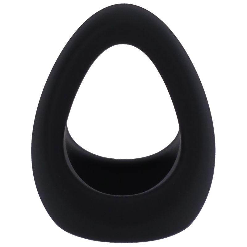 Stirrup Silicone Cock Ring (Onyx) – Silicone Cock Ring