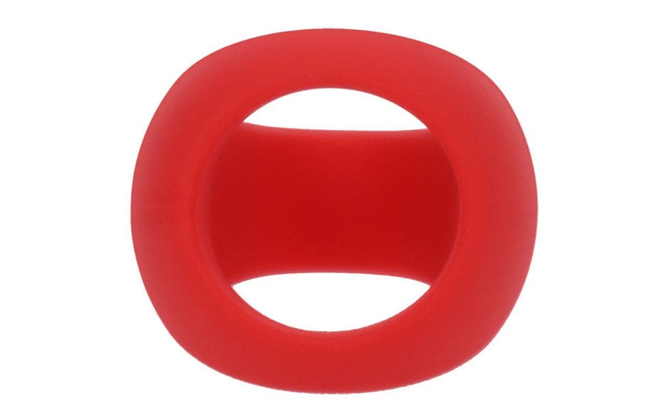 Stirrup Silicone Cock Ring in Crimson