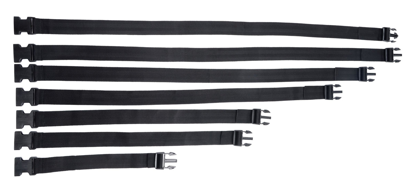 Subdued Full Body Strap Set Adjustable Bondage Restraint Kit
